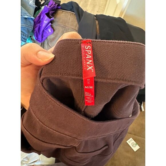 Spanx - Jean-ish Ankle Length Leggings - Brandywine size medium - Picture 6 of 7